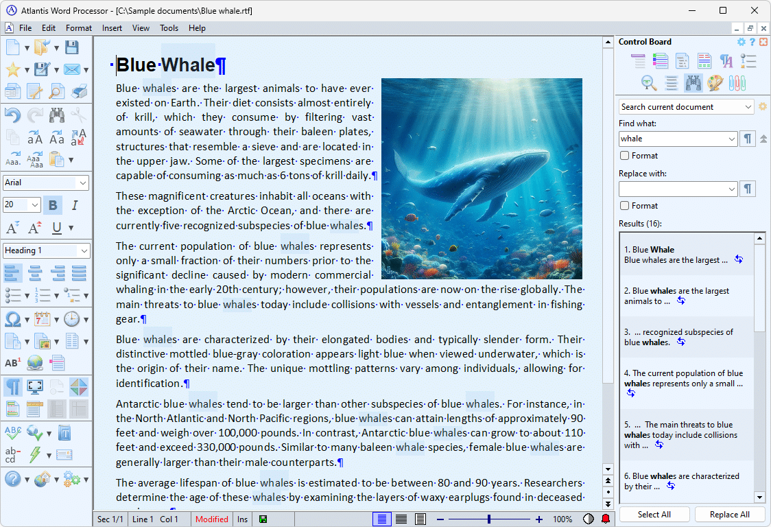 برنامج Atlantis Word Processor | لمعالجة وتحرير النصوص - shr7pc