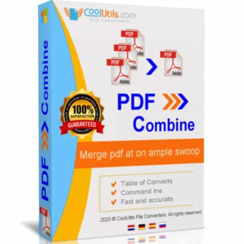 برنامج CoolUtils PDF Combine Pro لدمج ملفات PDF