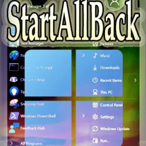 برنامج StartAllBack لإستعادة قائمة إبدأ للويندوز وتخصيصها