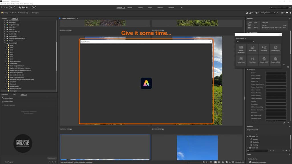 برنامج أدوبى بريدج Adobe Bridge 2025 لتنظيم وإدارة الصور والتصميمات