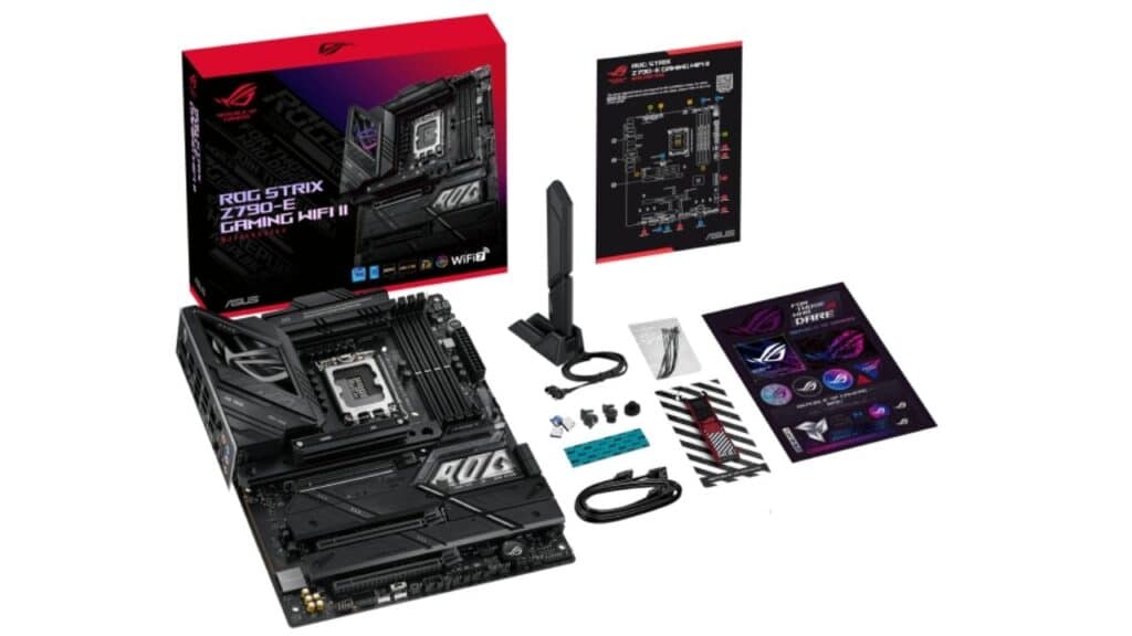 مراجعة اللوحة الأم ASUS ROG STRIX GAMING Z790 E WIFI II