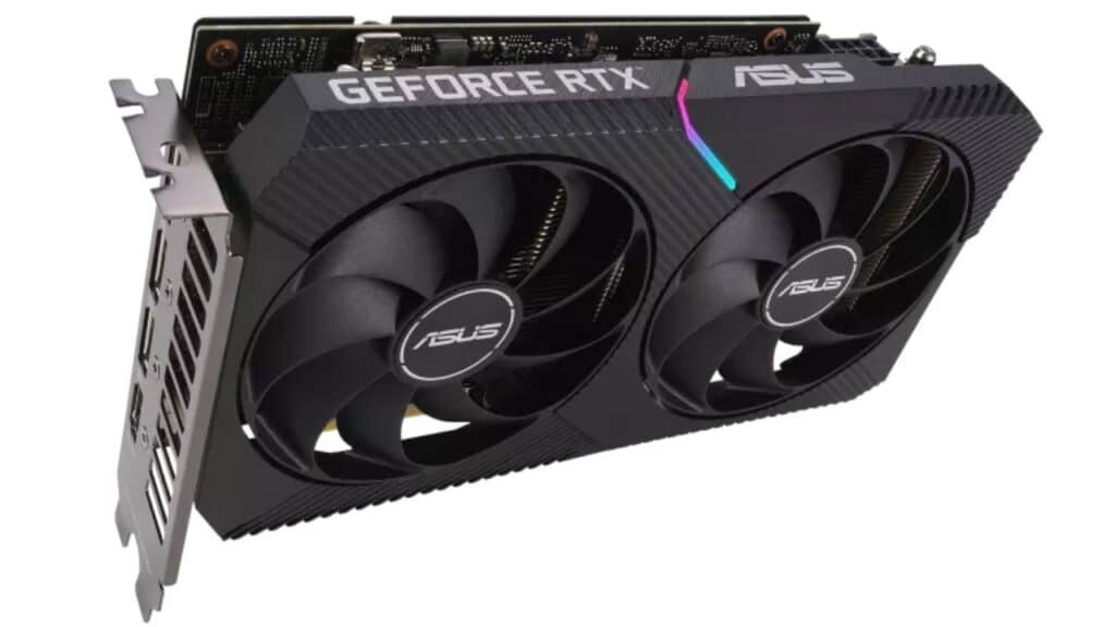 مراجعة كارت الشاشة ASUS Dual GeForce RTX 3060 V2 O12G Edition