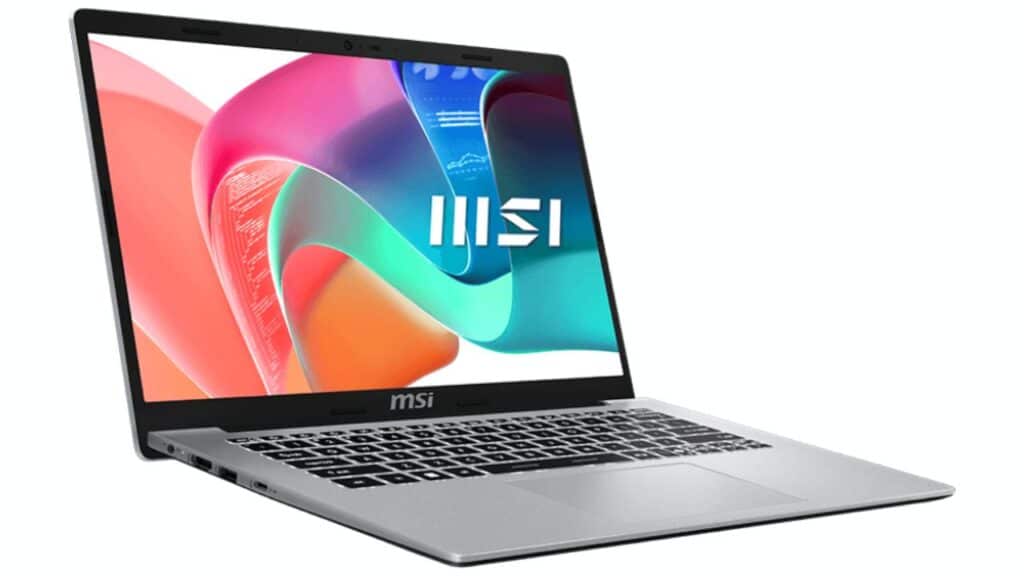 مراجعة لابتوب Modern 14 F13MG i7-1355U 8GB DDR4 512GB NVMe Iris Xe