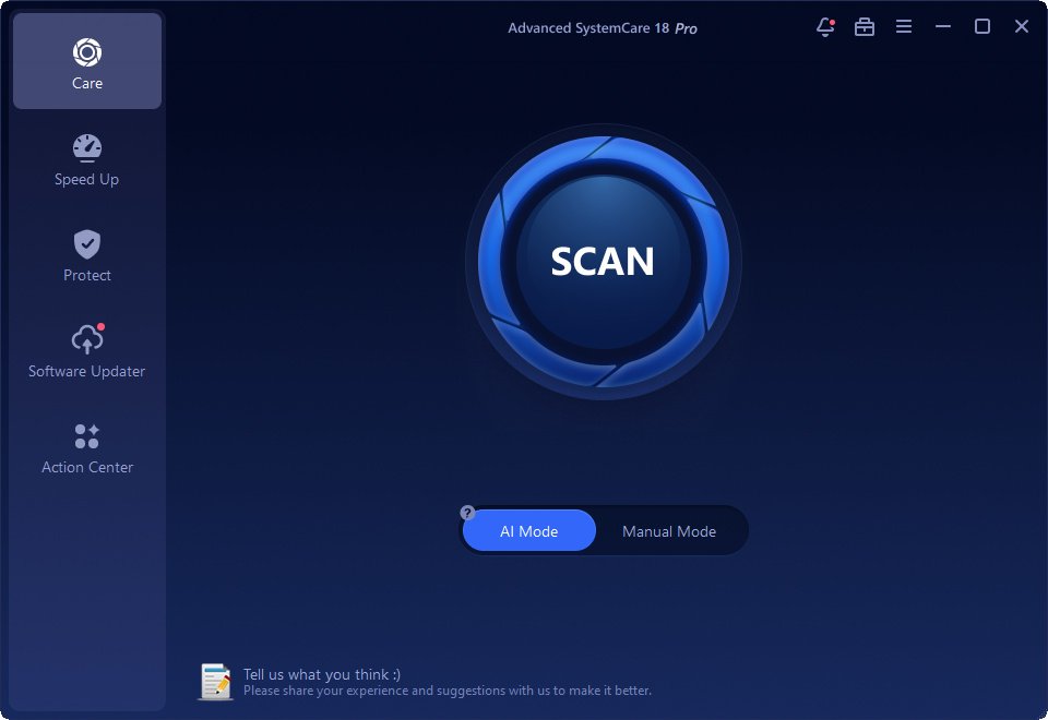 برنامج Advanced SystemCare Pro  لتسريع وصيانة الويندوز