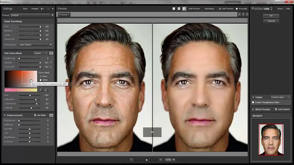 برنامج Imagenomic Portraiture لتحسين الصور الشخصية