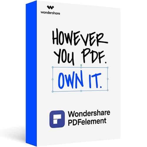 برنامج Wondershare PDFelement Professional لإدارة ملفات PDF