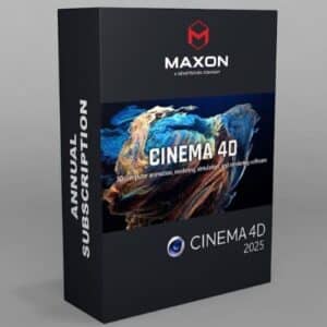 برنامج سينما فور دى Maxon Cinema 4D 2025 للتصميم ثلاثى الأبعاد