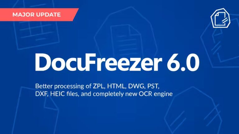 برنامج DocuFreezer | لتحويل الملفات والمستندات - shr7pc