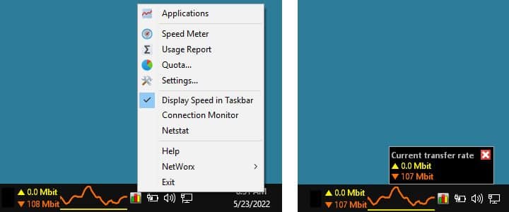 برنامج SoftPerfect NetWorx | لإدارة استهلاك الإنترنت - shr7pc