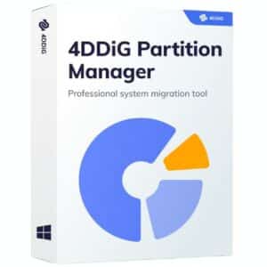 برنامج 4DDiG Partition Manager لإدارة أقسام القرص الصلب