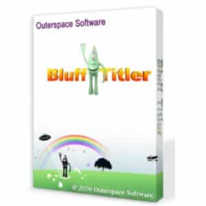 برنامج BluffTitler  لانشاء عناوين ثلاثية الابعاد بالفيديو