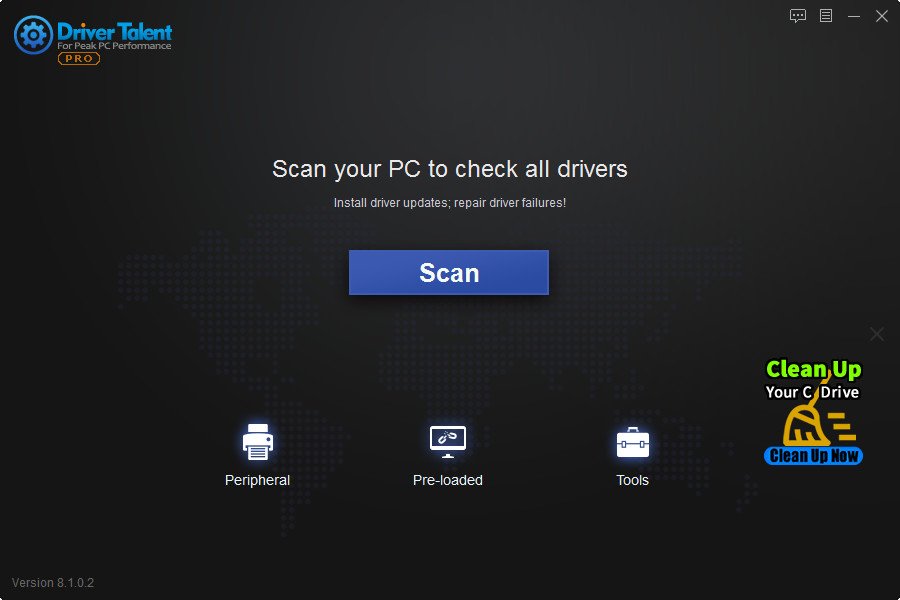 برنامج Driver Talent Pro  لإدارة وتحديث تعريفات الكمبيوتر