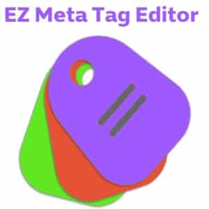 برنامج EZ Meta Tag Editor لتعديل بيانات التعريف للملفات الصوتية