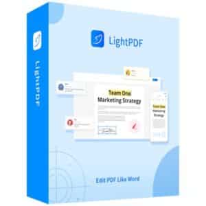 برنامج LightPDF Editor لتحرير ملفات PDF
