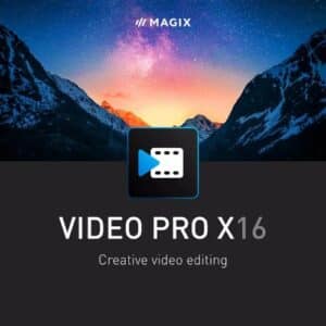 برنامج MAGIX Video Pro X16 لتحرير ومونتاج الفيديو