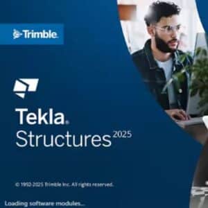 برنامج Tekla Structures 2025 للتصميم والرسم الهندسي