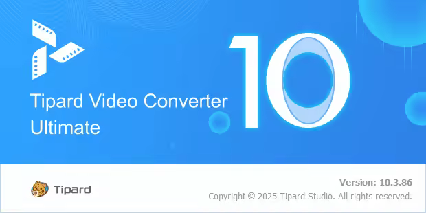 برنامج Tipard Video Converter Ultimate  لتحرير وتحويل الفيديو