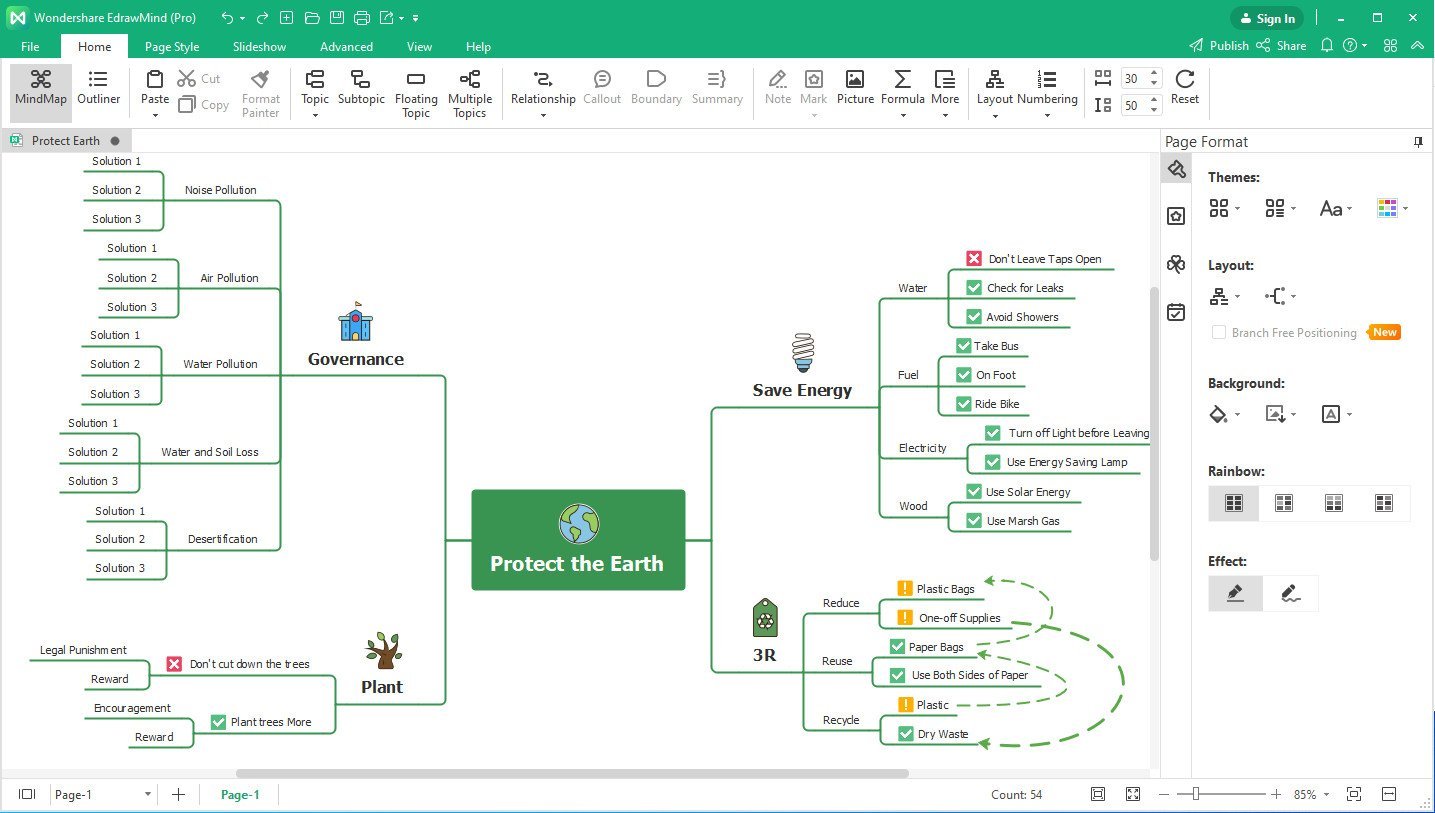 برنامج Wondershare EdrawMind Pro  لتنظيم الأفكار وتخطيط المشاريع