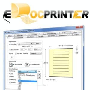 برنامج eDocPrinter PDF Pro لإنشاء ملفات PDF