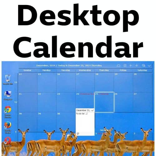 Pc Calendar Download برنامج Desktop Calendar | لإنشاء تقويم ومميز على سطح المكتب - shr7pc