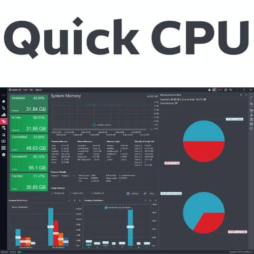 برنامج Quick CPU لتسريع الكمبيوتر وتحسين أداءه برنامج Quick CPU لتسريع الكمبيوتر وتحسين أداءه