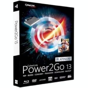 برنامج CyberLink Power2Go Platinum لإدارة ونسخ الاسطوانات