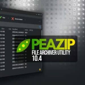 برنامج PeaZip لضغط وفك ضغط الملفات