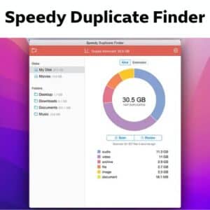 برنامج Speedy Duplicate Finder لحذف الملفات المكررة