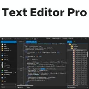 برنامج Text Editor Pro تحرير النصوص