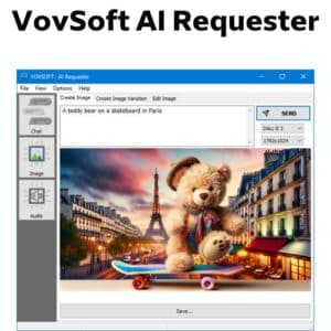 برنامج VovSoft AI Requester للتعامل مع أدوات الذكاء الاصطناعي