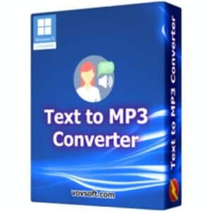 برنامج VovSoft Text to MP3 Converter لتحويل النصوص إلى ملفات MP3