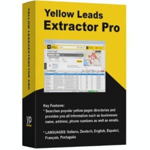 برنامج Yellow Leads Extractor لإدارة العملاء