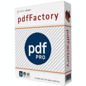 برنامج pdfFactory Pro لتحويل ملفات PDF