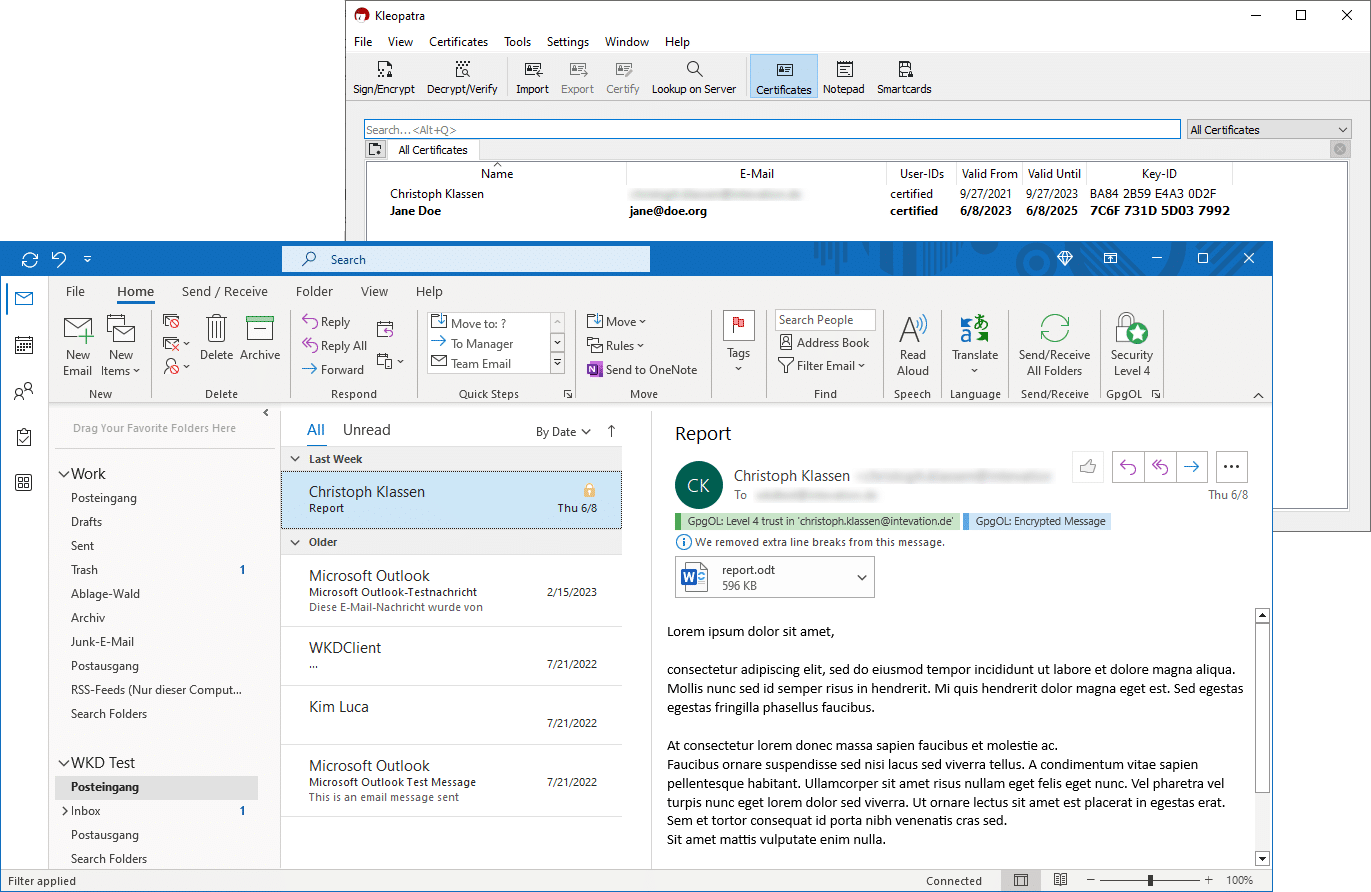 برنامج Gpg4win | لحماية الخصوصية - shr7pc