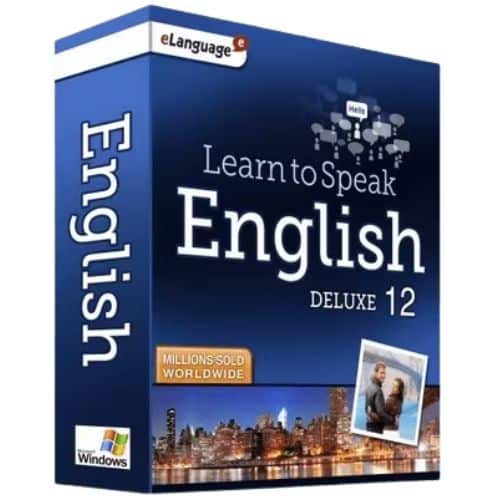 اسطوانة Learn to Speak English Deluxe  لتعليم اللغة الإنجليزية