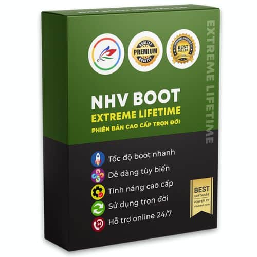 اسطوانة NHV BOOT 2025 WinPE EXTREME  الشاملة للصيانة والطوارئ
