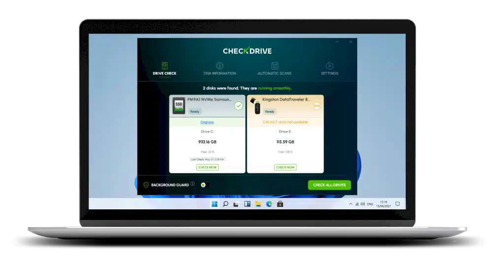 برنامج Abelssoft CheckDrive 2025  لصيانة وتسريع الكمبيوتر