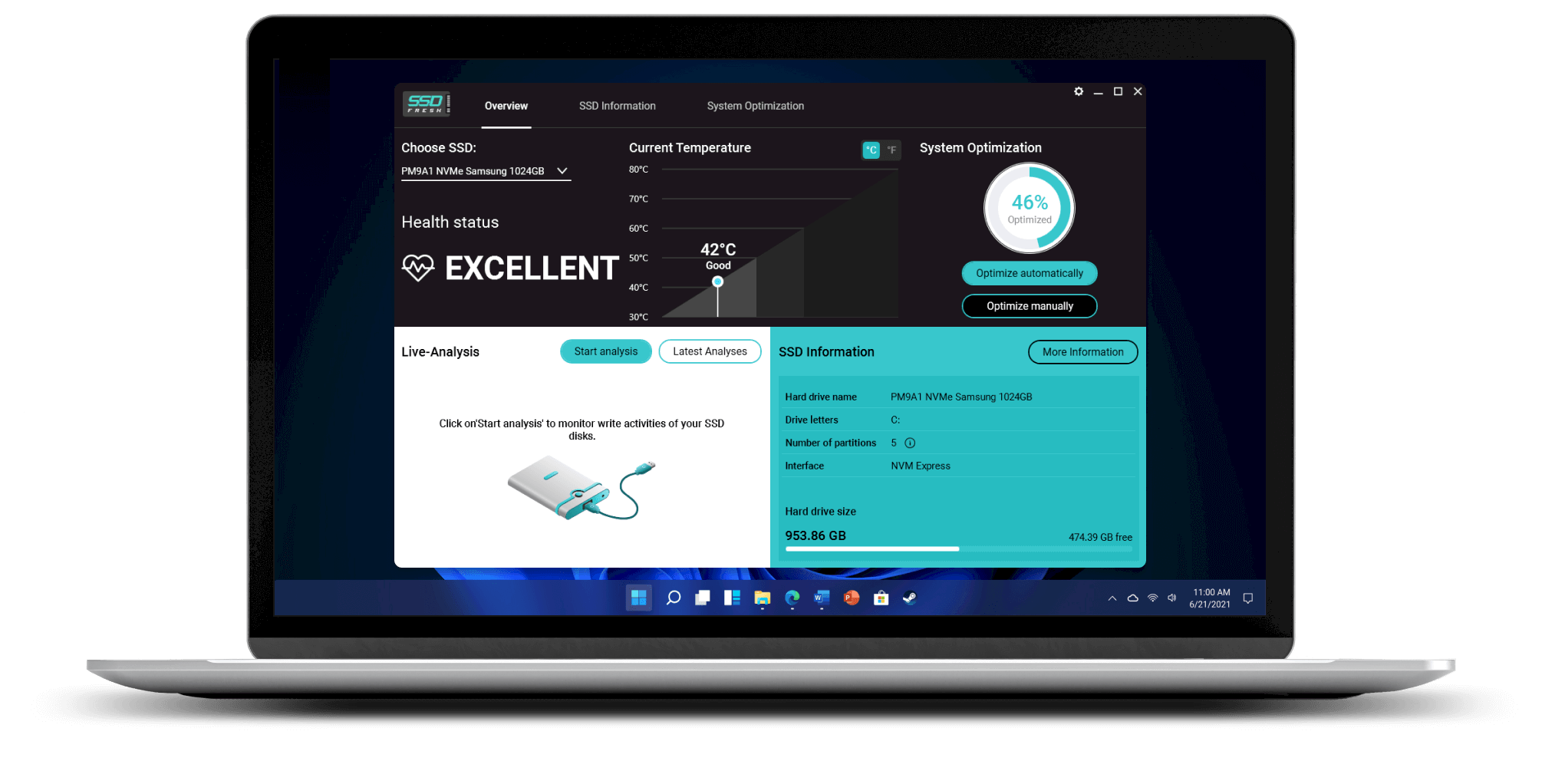 برنامج Abelssoft SSD Fresh 2026 لتسريع وصيانة القرص الصلب