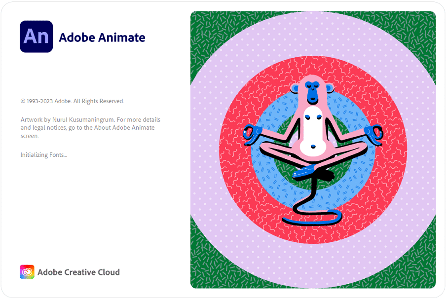 برنامج Adobe Animate 2024  لإنشاء وتصميم الرسوم المتحركة