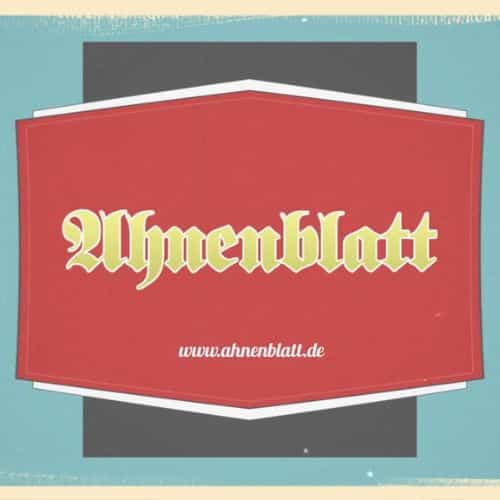 برنامج Ahnenblatt  لإنشاء وتصميم شجرة العائلة