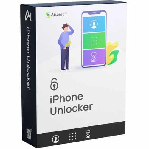 برنامج Aiseesoft iPhone Unlocker  لفك وفتح الايفون والأيباد