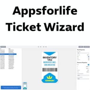 برنامج Appsforlife Ticket Wizard لإنشاء وتصميم تذاكر إحترافية