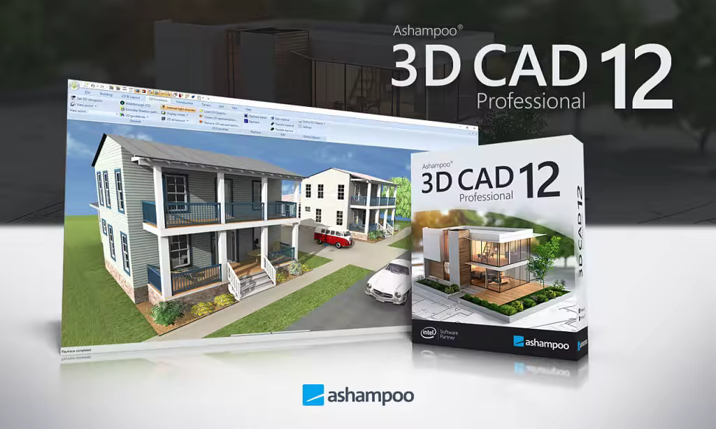 برنامج Ashampoo 3D CAD Professional  للرسم والتصميم الهندسي