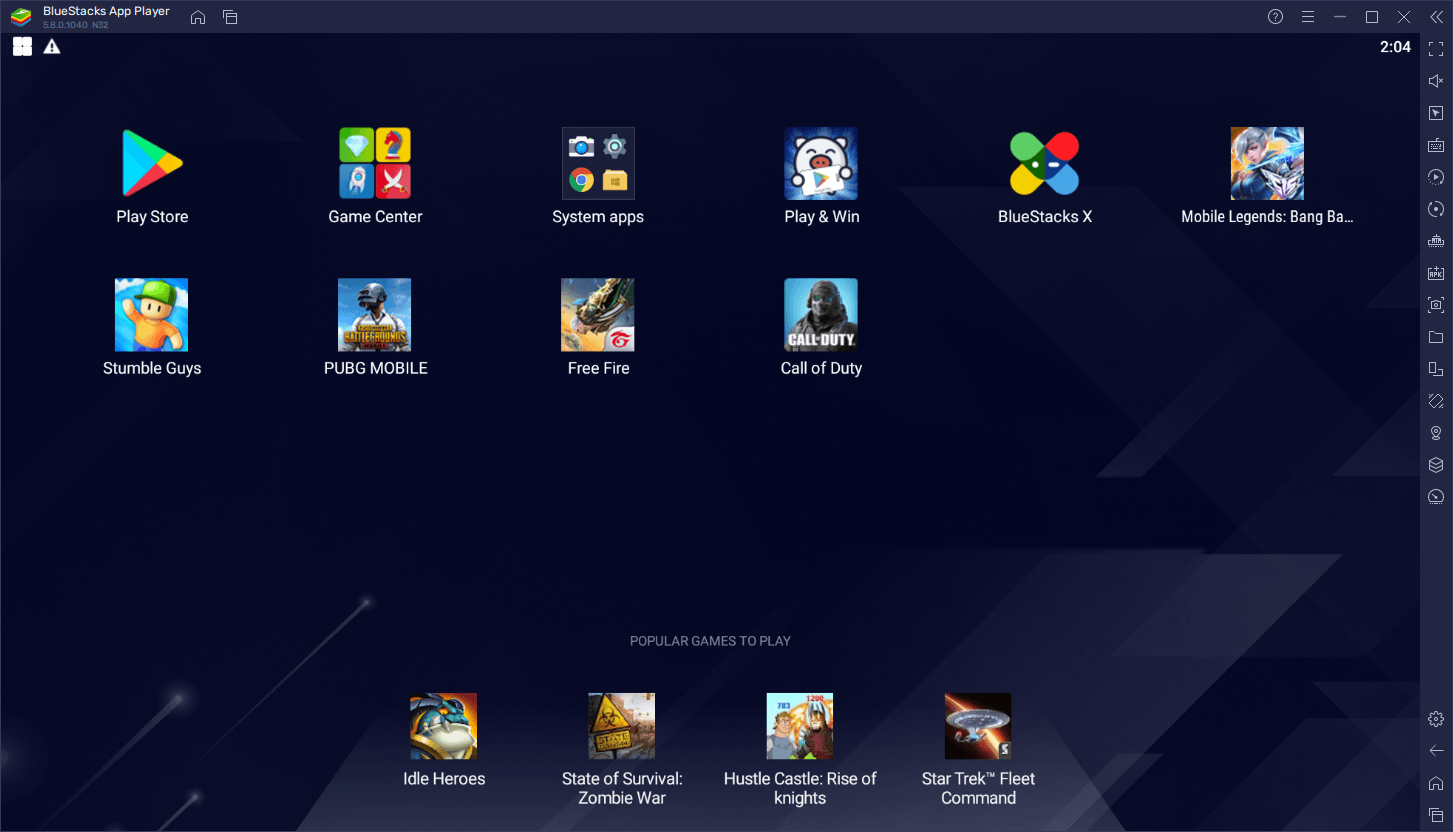 برنامج BlueStacks  محاكي تشغيل تطبيقات أندرويد على الويندوز