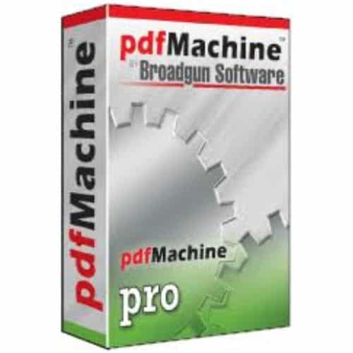 برنامج Broadgun pdfMachine  لتحويل ملفات PDF