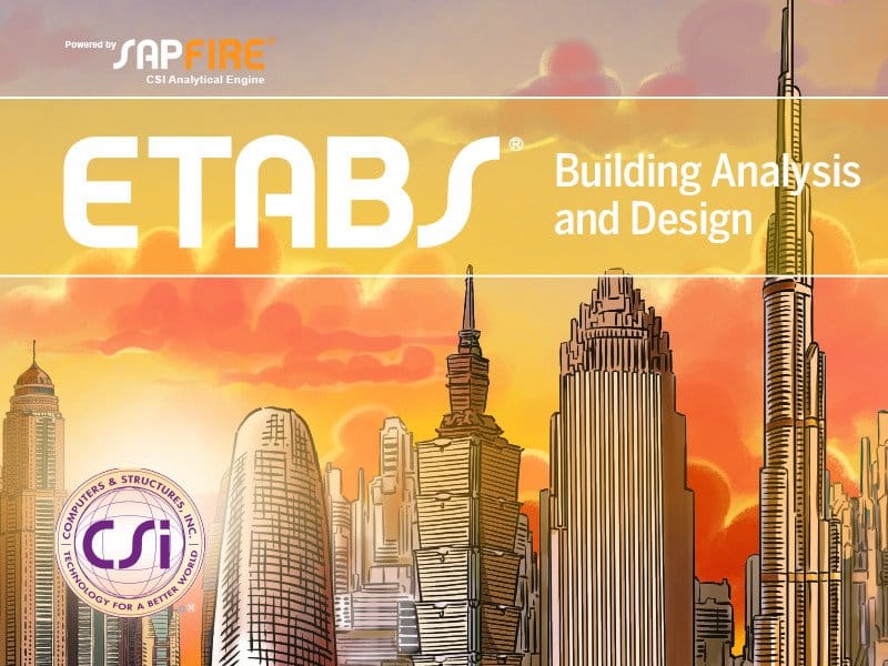برنامج CSI ETABS Ultimate  للرسم الهندسي والإنشائي