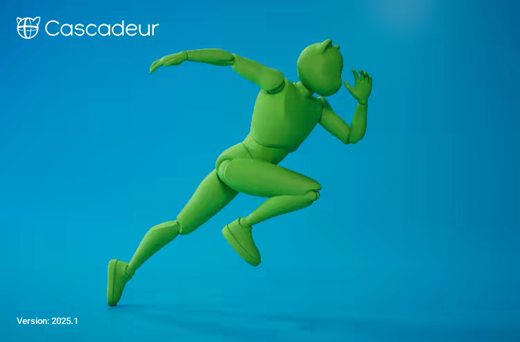 برنامج Cascadeur  لانشاء الرسوم المتحركة