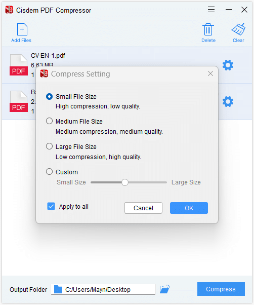 برنامج Cisdem PDF Comبرنامج Cisdem PDF Compressor  لضغط ملفات PDFpressor  لضغط ملفات PDF