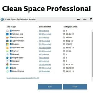 برنامج Clean Space Professional 2025 لتنظيف الويندوز من الملفات الغير ضرورية