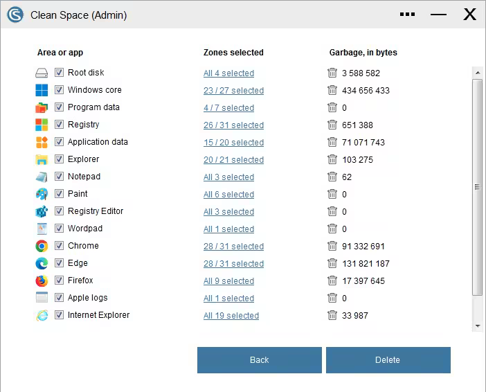 برنامج Clean Space Professional 2025  لتنظيف الويندوز من الملفات الغير ضرورية